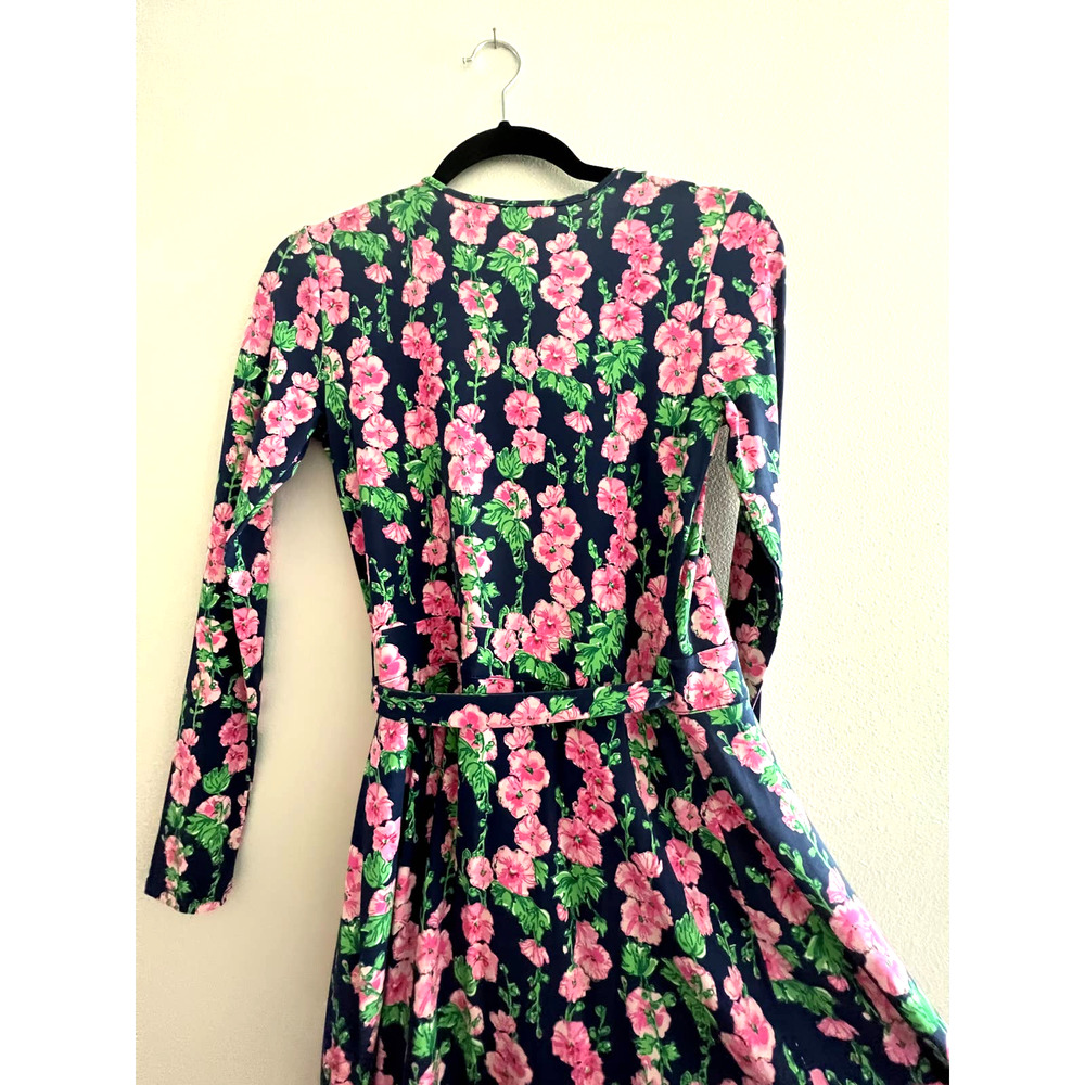 NWT!! Lilly Pulitzer Mirelle Romper Oyster Bay Navy De Vine Wrap Stretch Dress - Picture 9 of 10